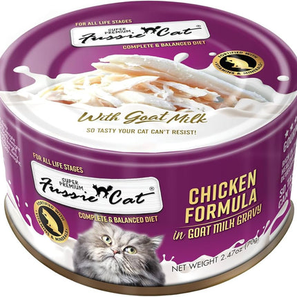 Fussie Cat Chicken in Goat Milk Gravy 2.47oz