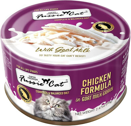 Fussie Cat Chicken in Goat Milk Gravy 2.47oz