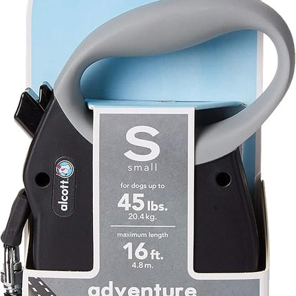 Alcott Adventure Retractable Leash in Black