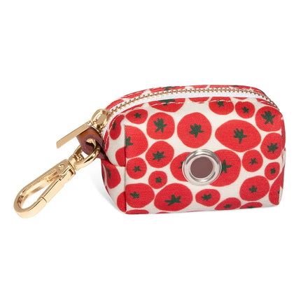 Sunny Tails Waste Bag Holder - Cherry Red Tomato