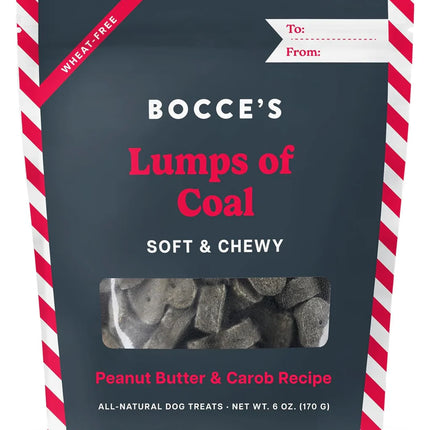 Bocce’s Lumps of Coal - Peanut Butter & Carob 6oz