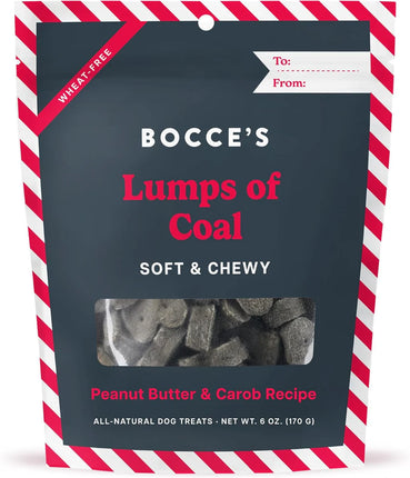 Bocce’s Lumps of Coal - Peanut Butter & Carob 6oz