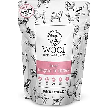 Woof Freeze-dried Beef Tongue 'n' Cheek 1.76oz