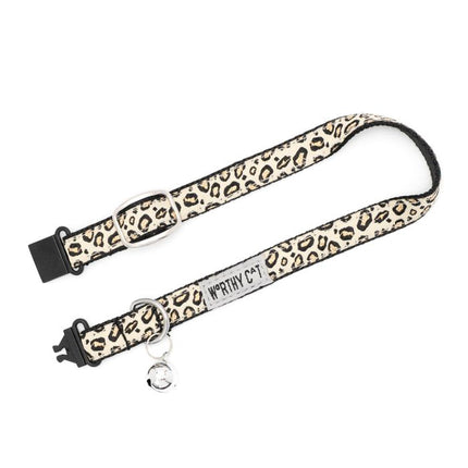 The Worthy Cat Cheetah Tan Cat Collar