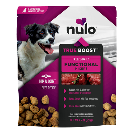 Nulo Dog - True Boost Hip & Joint Functional Mixers Beef Recipe 3.5oz