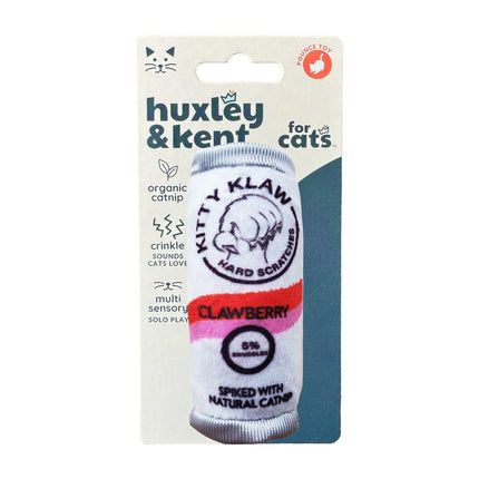 Huxley & Kent Kitty Klaw Clawberry catnip toy