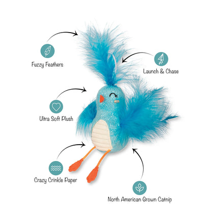 FRINGE WATCH ME FLY CAT TOY