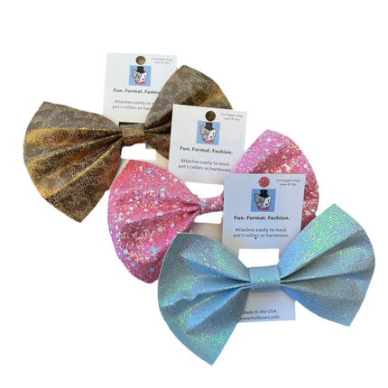 Hot Bows Pet Bow Ties (Assorted Designs)