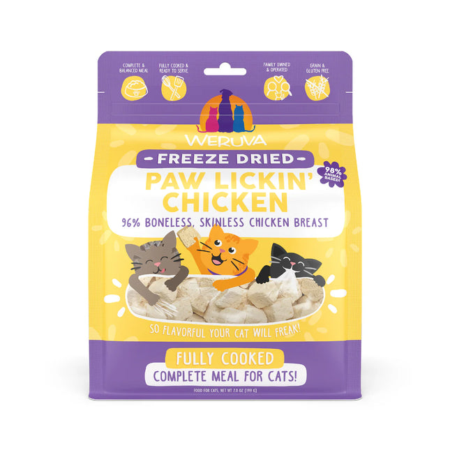 Weruva Freezedried Paw Lickin Chicken Cat food