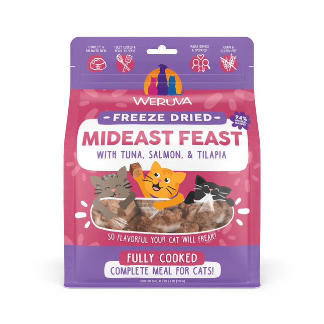Weruva Freezedried MIDEAST FEAST Cat Food
