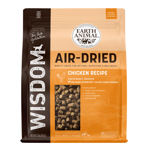Earth Animal Dr. Bob Goldstein's Wisdom™ Air-Dried From the Seed Recipe Dog Food