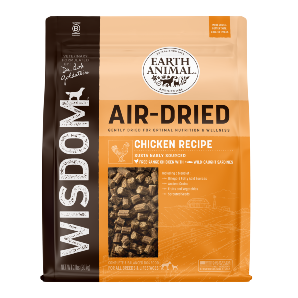 Dr. Bob Goldstein’s Wisdom® Dog Food – Air-Dried Chicken Recipe