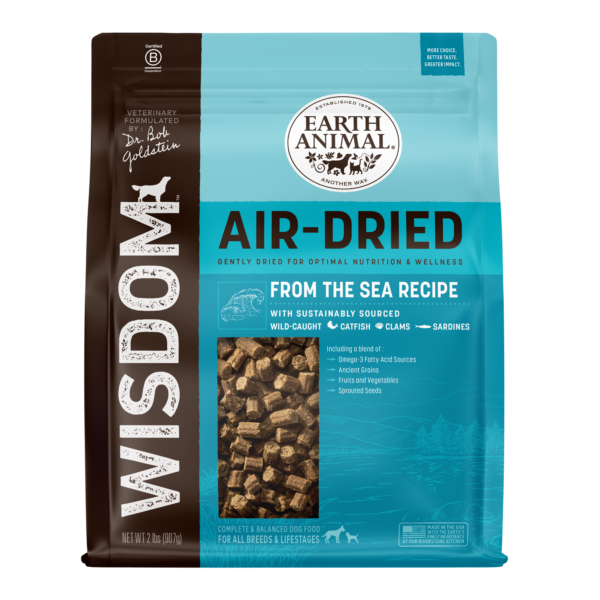 Dr. Bob Goldstein’s Wisdom® Dog Food – Air-Dried From the Sea Recipe