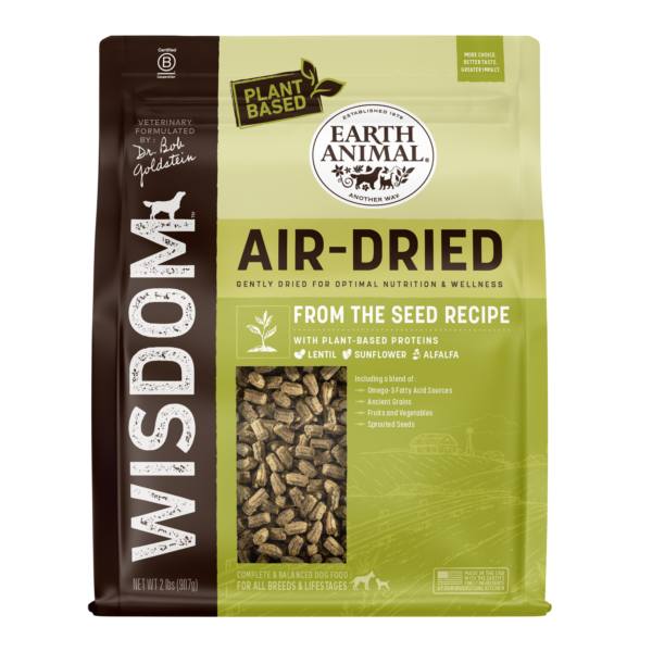 Dr. Bob Goldstein’s Wisdom® Dog Food – Air-Dried From the Seed Recipe