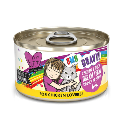 Weruva BFF OMG Dream Team! Chicken & Duck 2.8oz