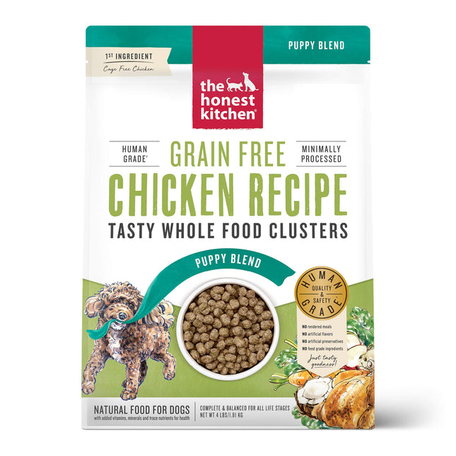 The Honest Kitchen: Grain Free Puppy Clusters Dog Food - Chicken