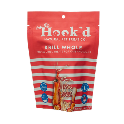 Totally Hook'd Krill Whole Freeze Dried Treats 1oz