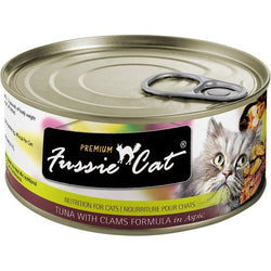 Fussie Cat Tuna with Clams 2.82oz