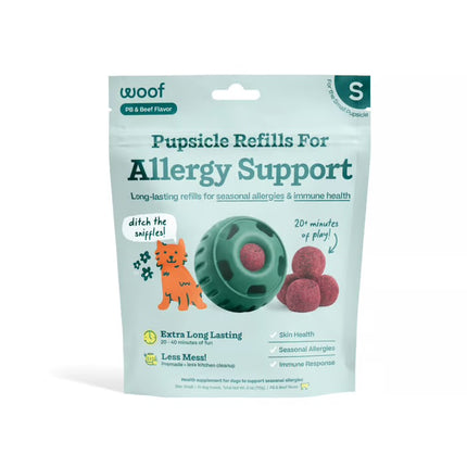 Woof Pupsicle Refill Pops Allergy Support