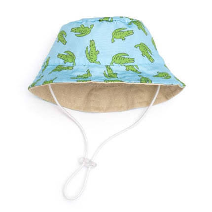 The Worthy Dog Peachy Alligators Bucket Hat