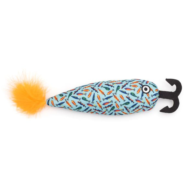 The Worthy Cat Gone Fishin Cat toy
