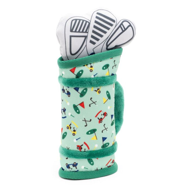 The Worthy Dog Golf Bag Dog toy