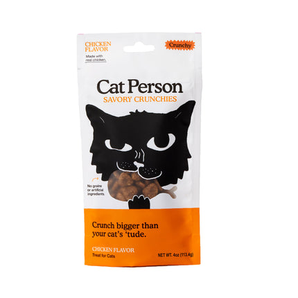 Cat Person Savory Crunchies - Chicken