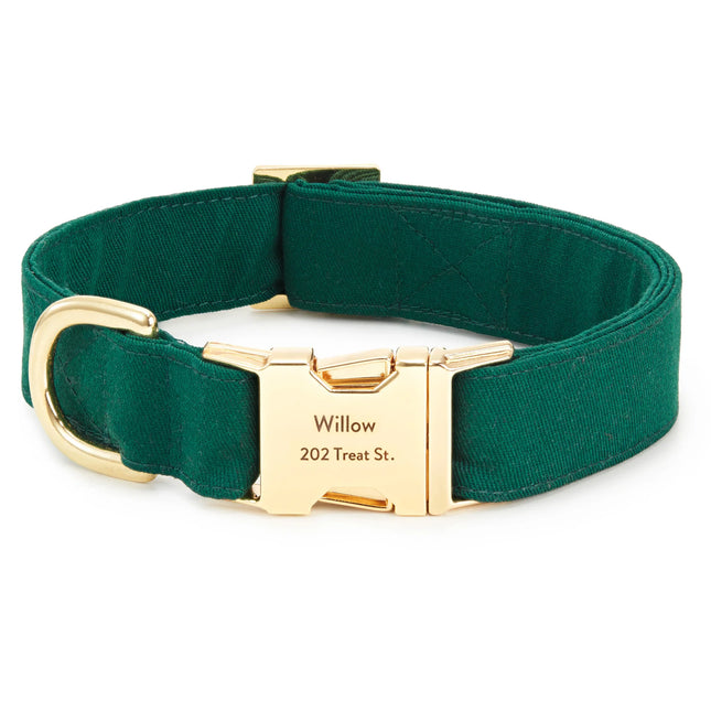 The Foggy Dog - Evergreen Dog Collar