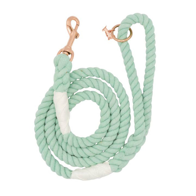 Sassy Woof Rope Leash - Mint To Be