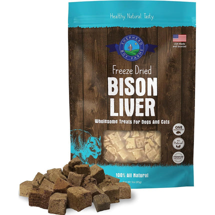 Shepherd Boy Farms FREEZE-DRIED BISON LIVER 8oz