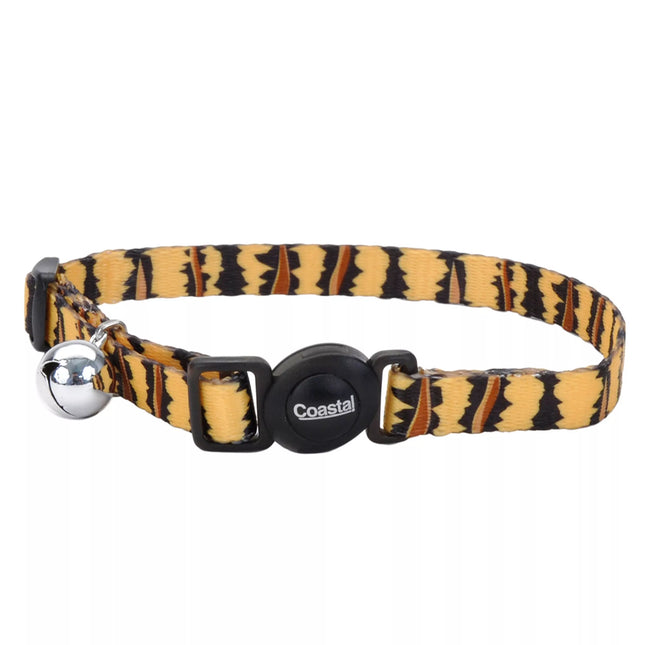 Coastal Breakaway Cat Collar Tiger Print