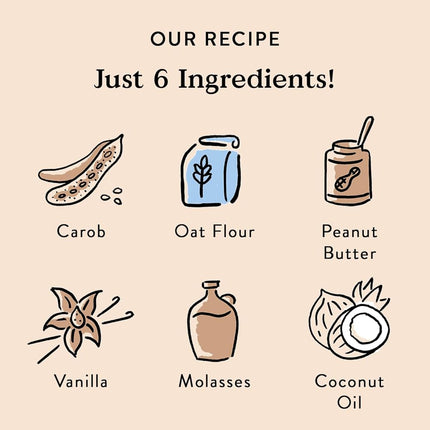 Bocce's Birthday Cake Treats - Peanut Butter, Carob & Vanilla 5oz