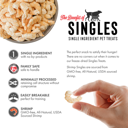 Grandma Lucy’s Freeze-dried Shrimp 0.65oz