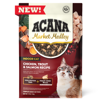 Acana Cat - Market Medley Chicken, Trout & Salmon Recipe