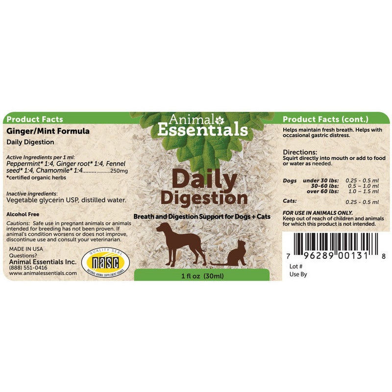 Animal Essentials Daily Digest 1oz