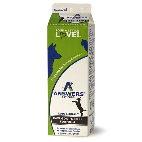 Answers Additional Goat's Milk