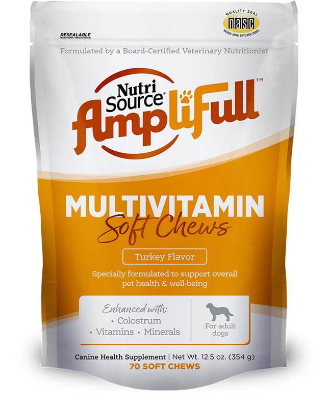 Nutrisource Amplifull Multi Vitamin Soft Chews 12.5oz