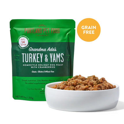 Portland Pet Food - Grandma Ada's Turkey & Yams Dog Food