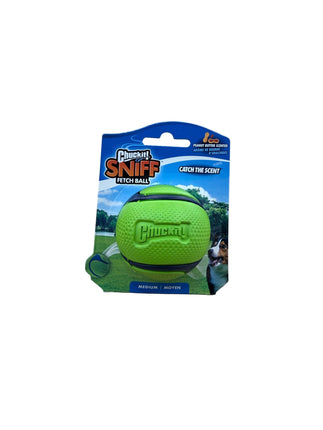 Chuck it Sniff Fetch Ball Peanut Butter Scented