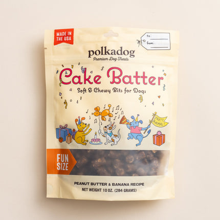 Polkadog Dog Cake Batter Nuggets 10oz