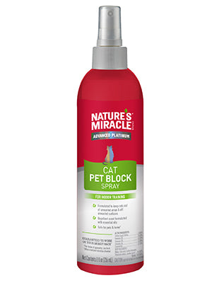 Natures Miracle Pet Block Cat Training spray