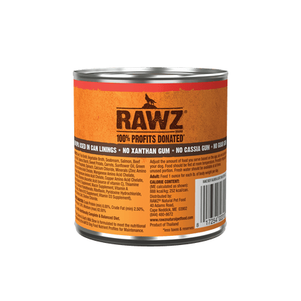 Rawz Dog - Beef, Salmon & Goat’s Milk Stew 10oz can