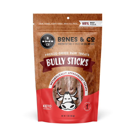 Bones & Co. Bully Sticks Treat 1.9oz