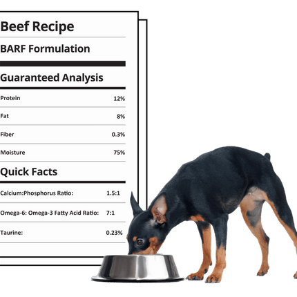 Steves Dog and Cat Nuggets Frozen Beef