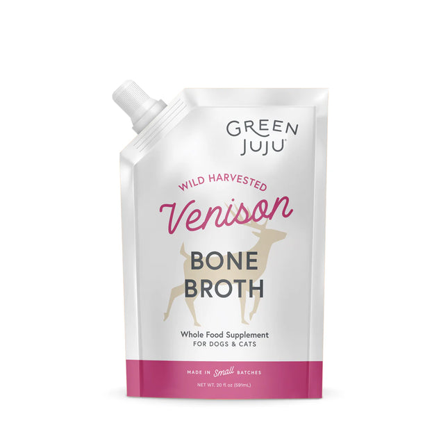 Green Juju Whole Food Supplement - Venison Bone Broth 20oz