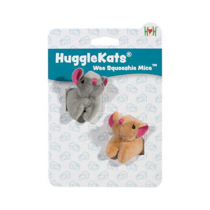 Huggle Kats Wee Squoosie mice 2pack