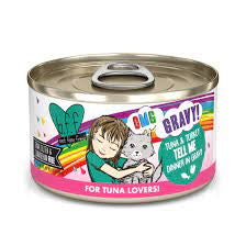 Weruva BFF OMG Belly Rubs Tuna & Beef in gravy 2.8oz