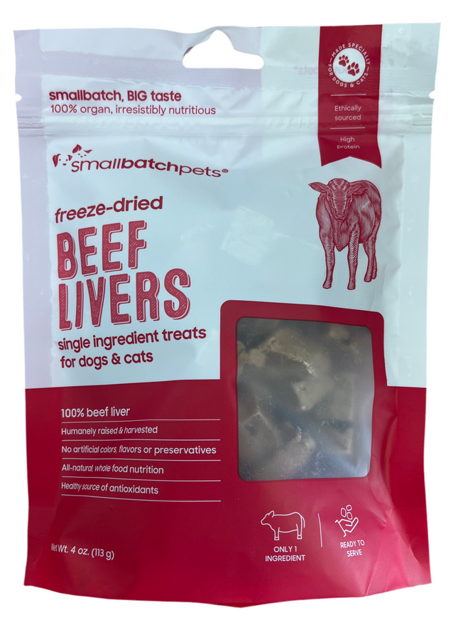 Smallbatch Beef Liver 4oz