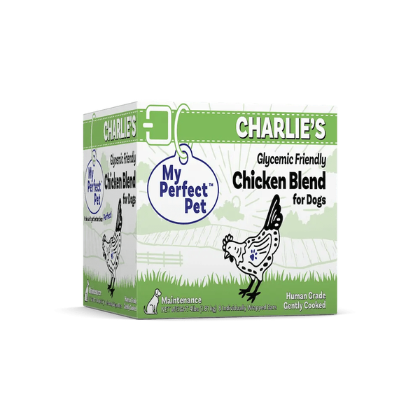 My Perfect Pet Charlie’s Glycemic Friendly Chicken Blend 4lb Box