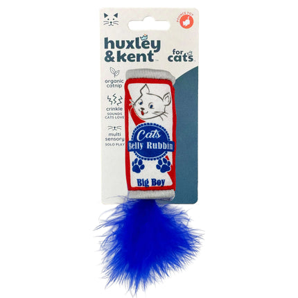 Huxley & Kent Cats Belly Rubbin catnip toy